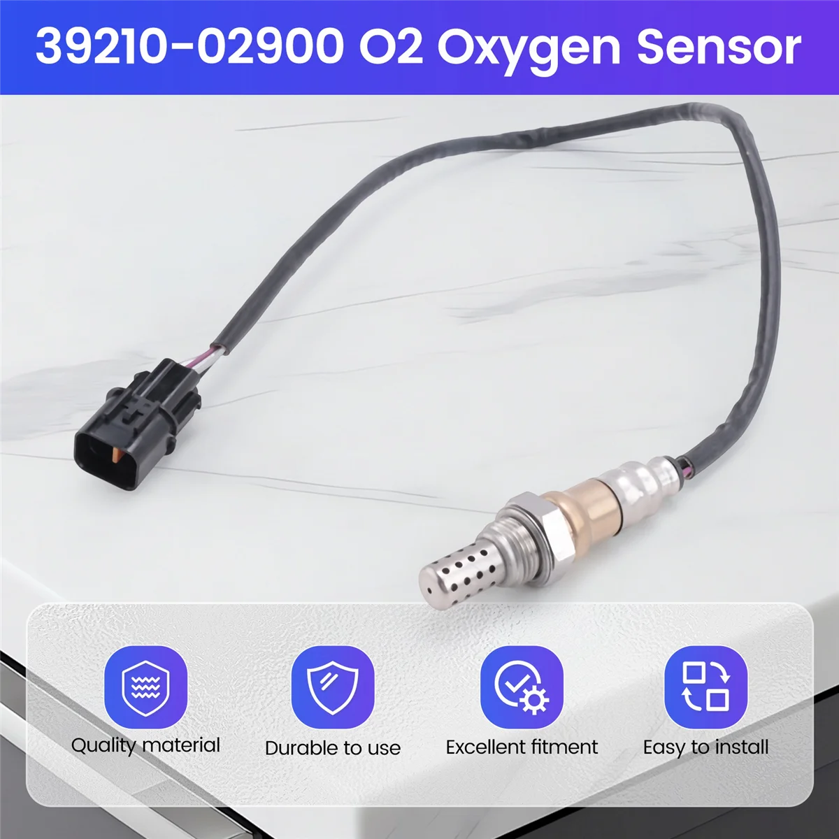 N32R_39210-02900 O2 Oxygen Sensor for Hyundai GETZ ELANTRA I10 I20 I30 Ix20 KIA CARENS PRO CEE'D 1.1-1.6 2002-06 3921002900