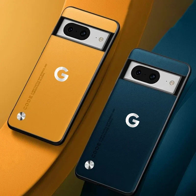 Luxury Business Original Kevlar Leather LOGO Matte Phone Cas