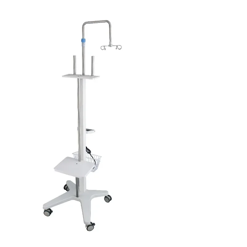 hospital equipment furniture high quality for Multi-lane pump trolley for clinic