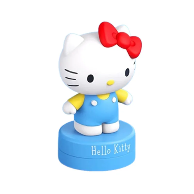 ختم ختم شخصية كرتونية ثلاثية الأبعاد من سانريو هالو كيتي - زخرفة زخرفية لطيفة لسطح المكتب، ختم ألعاب للأطفال، هدية مجموعة قرطاسية #1