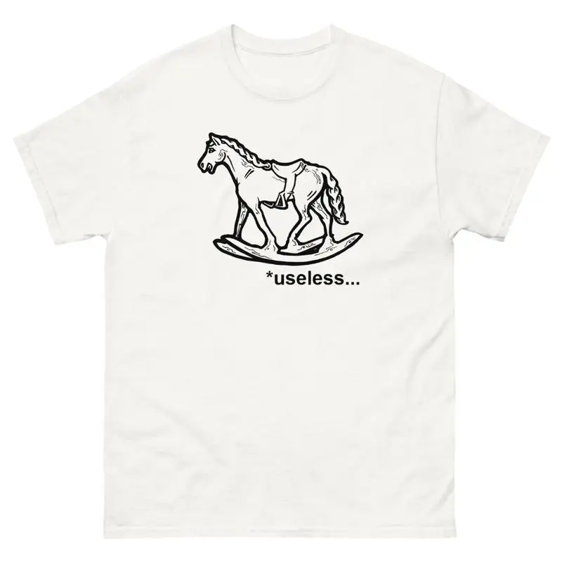 

Useless Rocking Horse Skate Ретро Винтаж Скейтбординг Футболка Дизайн