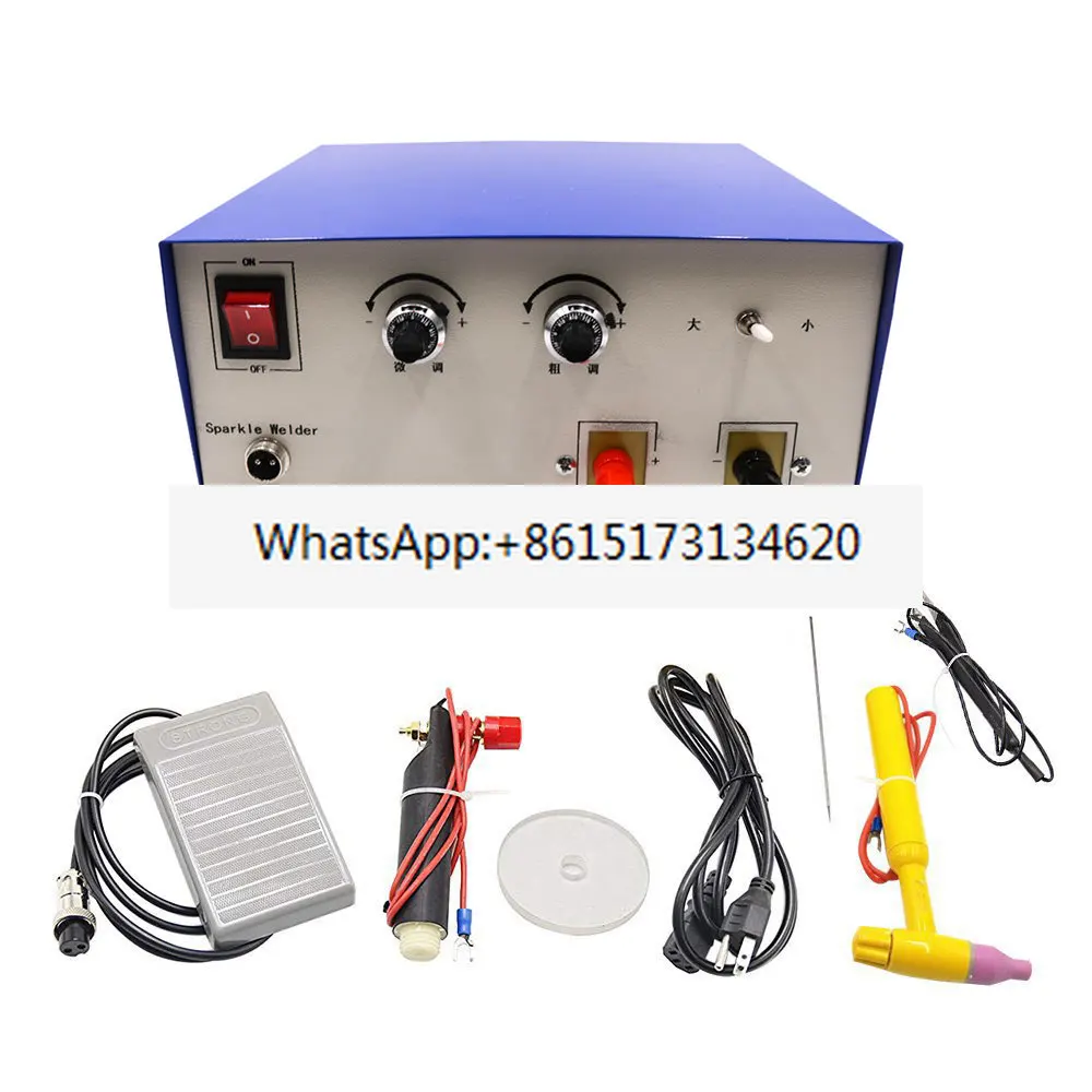 

Аппарат для точечной сварки 100А, сварочный аппарат для ювелирных изделий, бытовой ручной маленький, закрытое кольцо