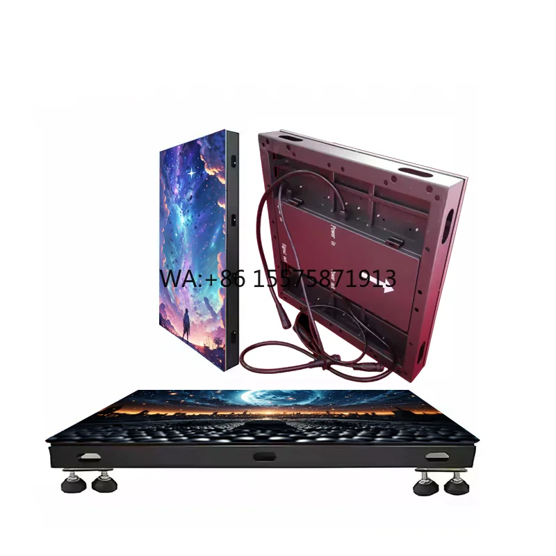 Customizable P3.91 Indoor LED Floor Screen P4.81 Stage Led Dance Floor Tiles LED Display for Disco Floor Screen