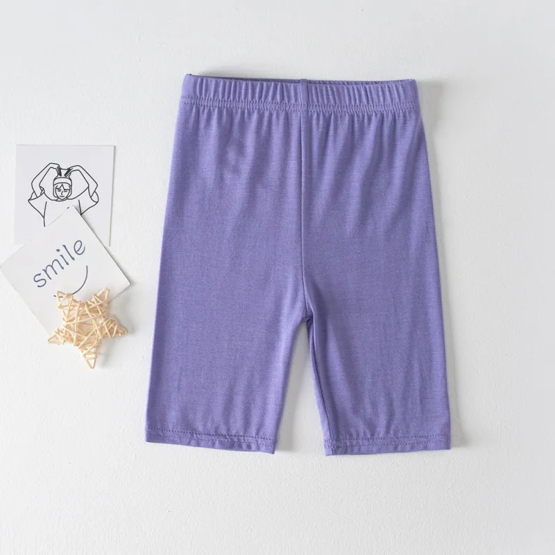 Solid Color Kids Girl Shorts Cotton Safety Pant Underwear Girls Briefs Short Beach Pants Kids Girls Short Leggings for 3-10years