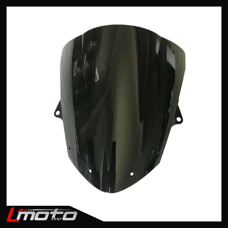 

ZX6R Motorcycle Windshield Windscreen Double Bubble Wind Deflector For 2019 2020 2021 2022 Kawasaki Ninja 636 ZX-6R ZX 6R ZX636