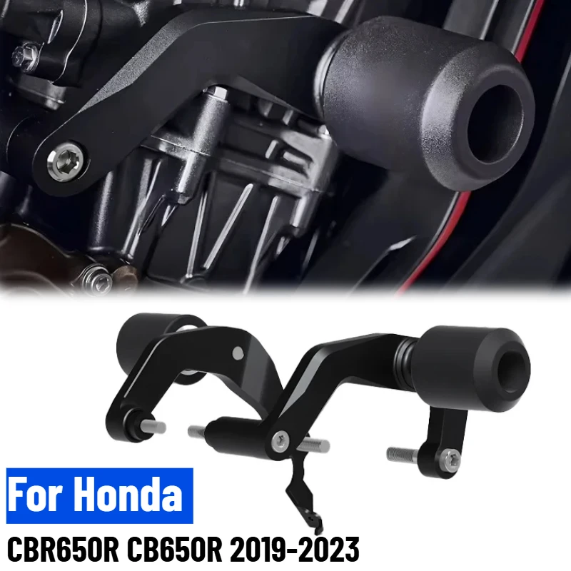 

Fall Protection For Honda CBR650R CB650R 2019-2023 Motorcycle Frame Slider Fairing Guard Crash Pad Protector CB CBR 650R 2022