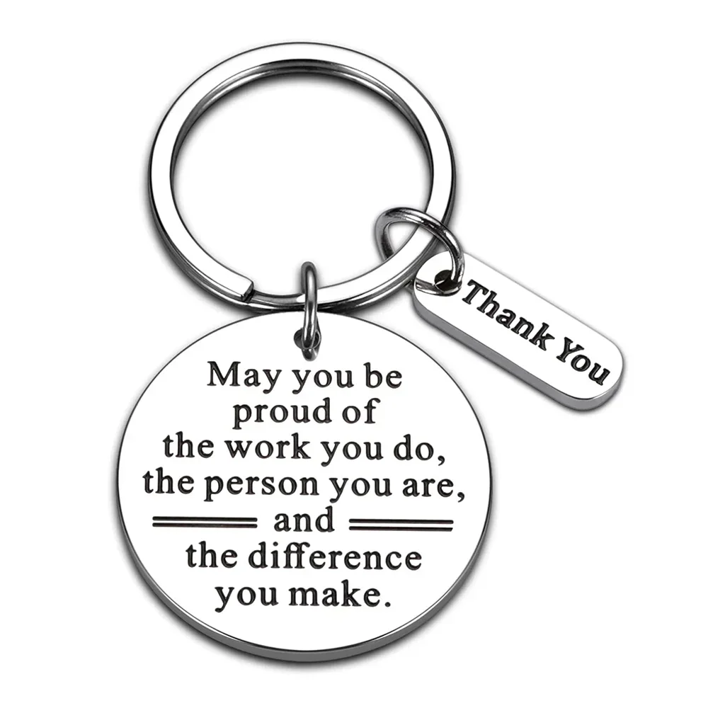 

Luxury Keychain Boss Day Gifts For Colleagues Boss Leader Employees Key Chains Coworker Encourage Gift For Women Men Car Keyring