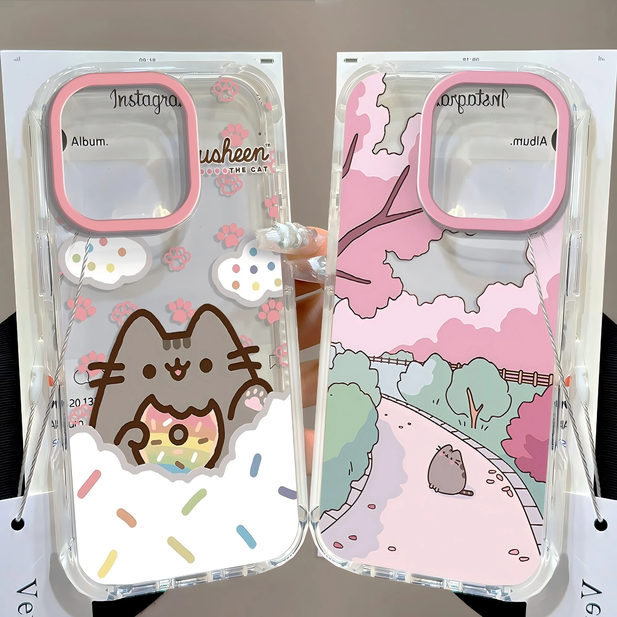 Cute Pusheens Cat New Phone Case For Samsung Galaxy S26 S25 S24 S23 S22 S21 S20 FE Note20 Note10 Edge Plus Ultra Lite 5G Cover