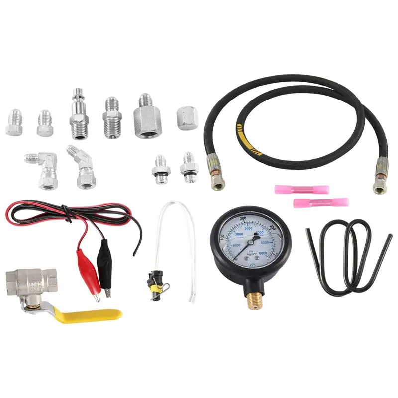 

Простой набор инструментов для тестирования HPOP двигателя HEUI с манометром VT365, автомобильные запасные части, аксессуары, детали