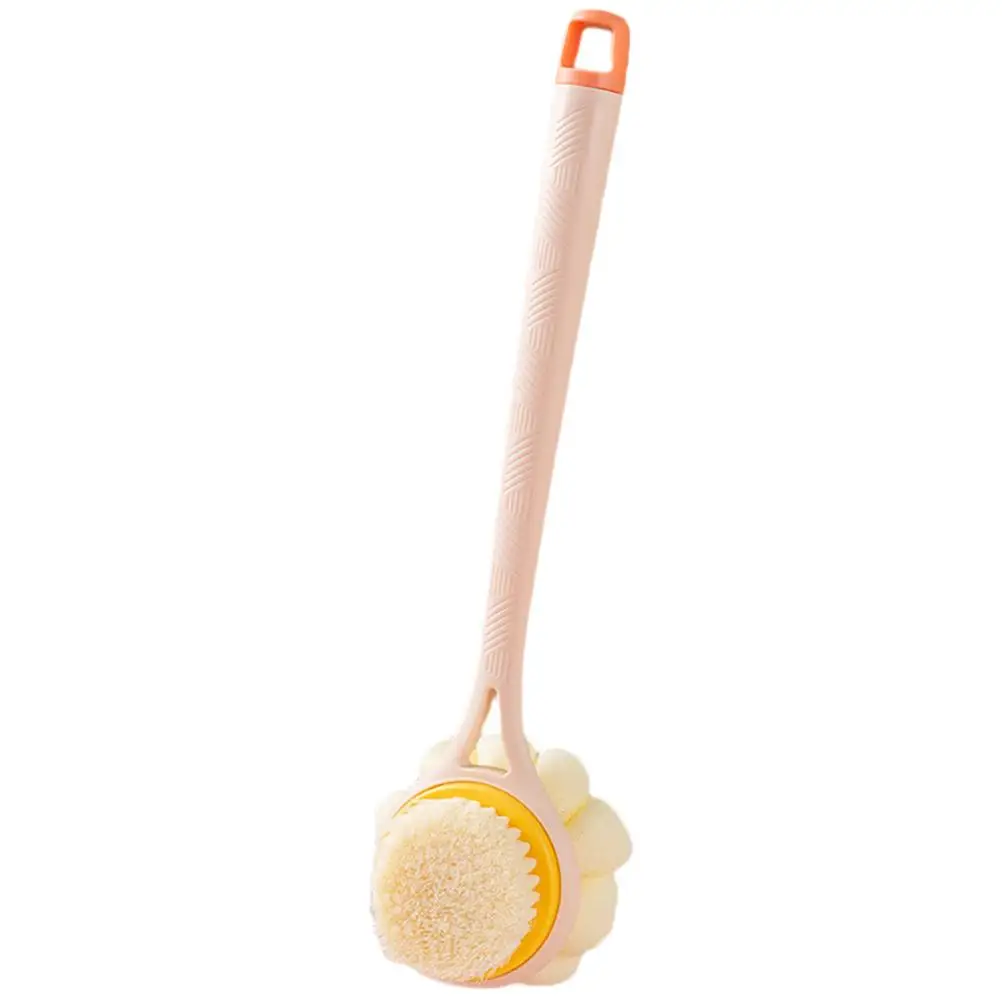 

Long Handle Bath Brush Shower Back Scrubber Body Washer Soft Nylon Bristles Ergonomic Design Massage Tool For Men Women Dust