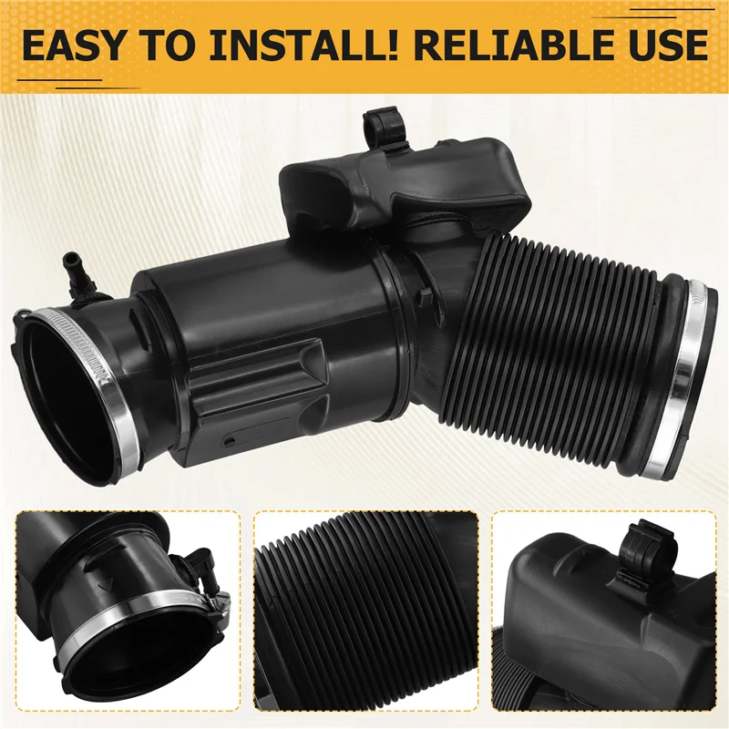 AASS-Car Intake Manifold Inlet Gas Hose 06E129629P/M For  A6L/A6/C6 3.0 05-12