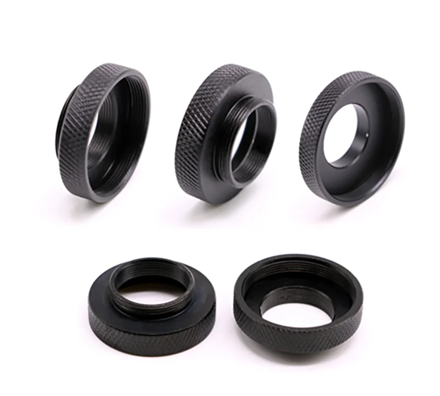 Adaptateur d'objectif M25 M26 M27 M32 à filetage femelle vers mâle RMS pour microscopes Nikon, Leica, Zeiss