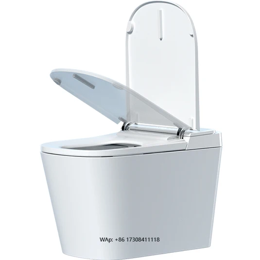 

Automatic Sensor Flushing Remote Control Electric One Piece Bidet Toilet Floor Mounted Intelligent Smart Toilett Toil