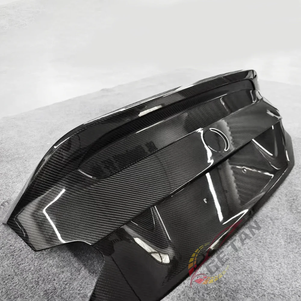 V Style Dry Carbon Fiber High Polished Surface Fitment Tested Rear Trunk Lid for BMW G87 M2 G42