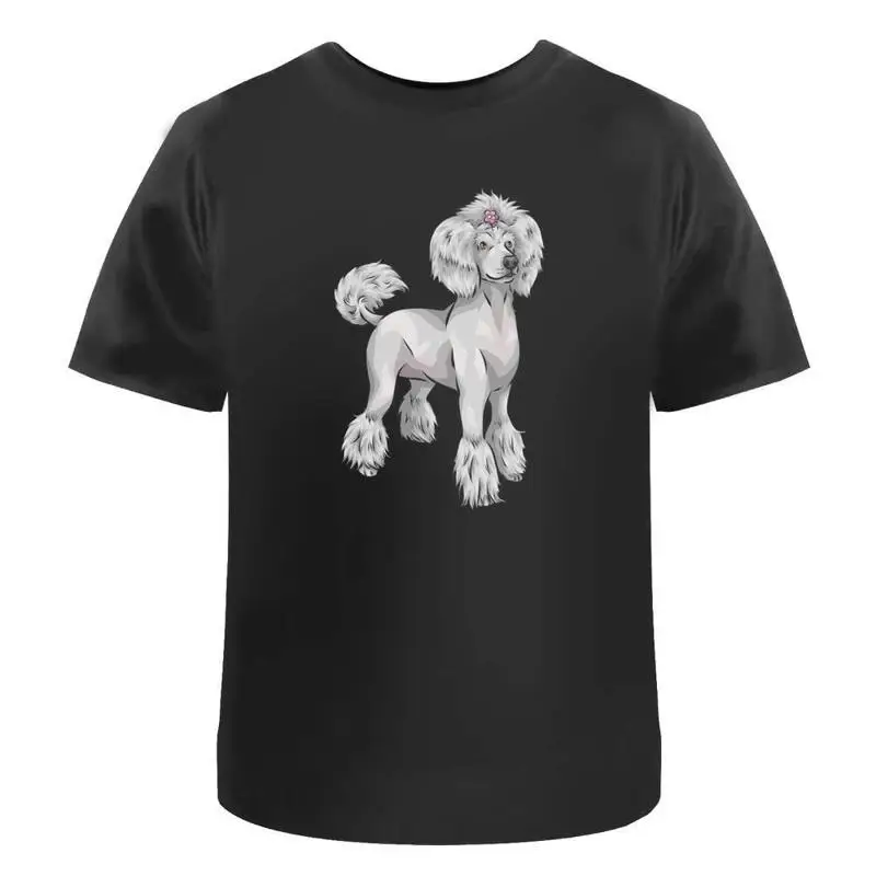 

Grey Poodle' Cotton T Shirt Ta030793