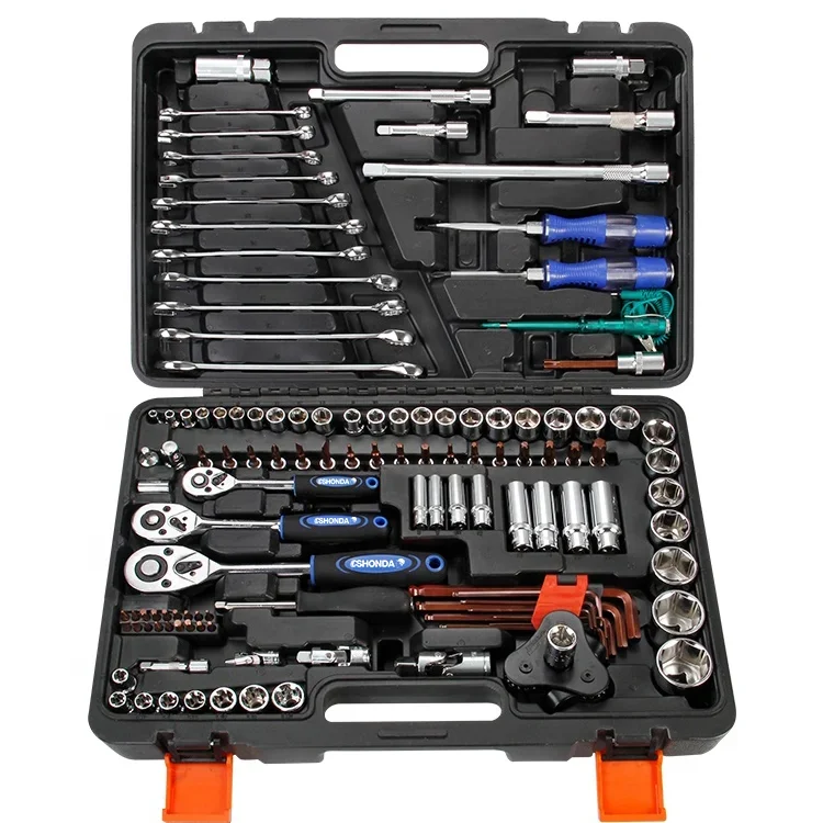 Heavy Duty 150pcs Hand Tool Kit 1/4