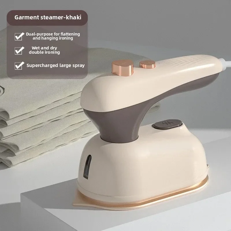 Portable Small Ironing Machine, Handheld Hanging Iron, Household Mini Iron, Rotatable Folding Electric Iron, Large Water Tank