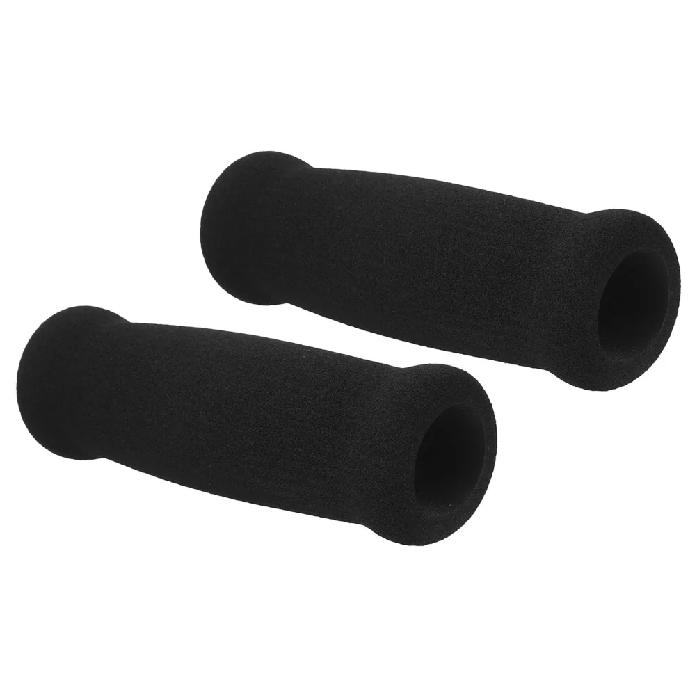 

2 Pcs Crutches Walking Aid Handle Cover Travel Walker Accessories for Cane Sponge Padding Elderly Chair Grips