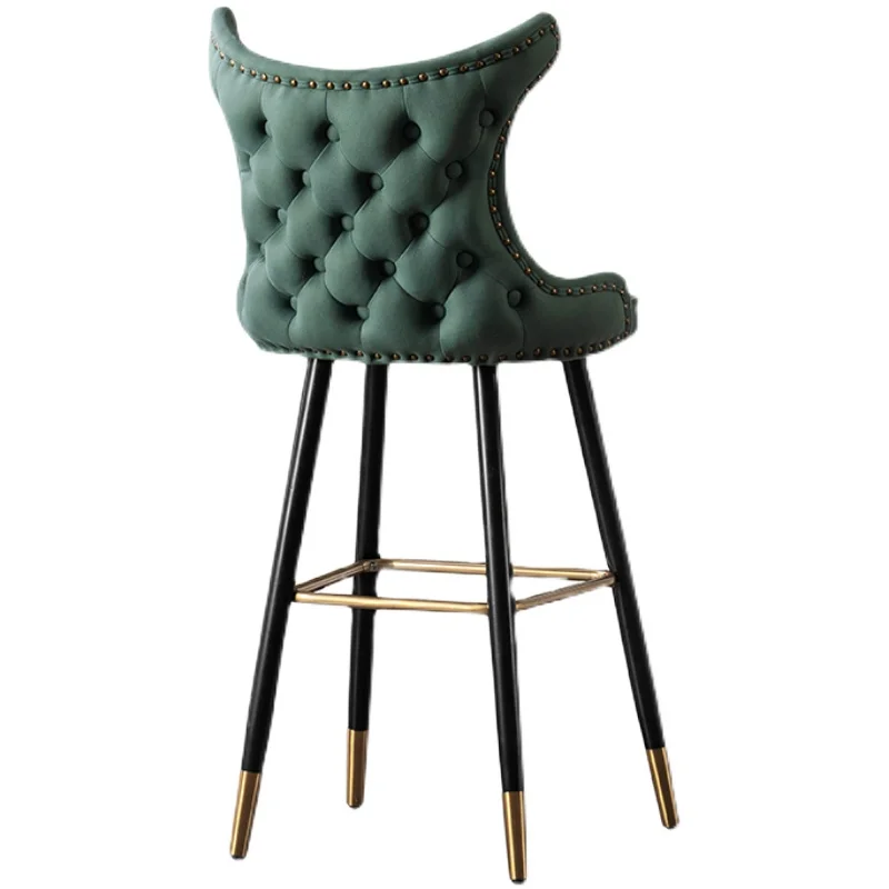 

American light luxury bar chair, home modern simple bar chair, European high backrest island8