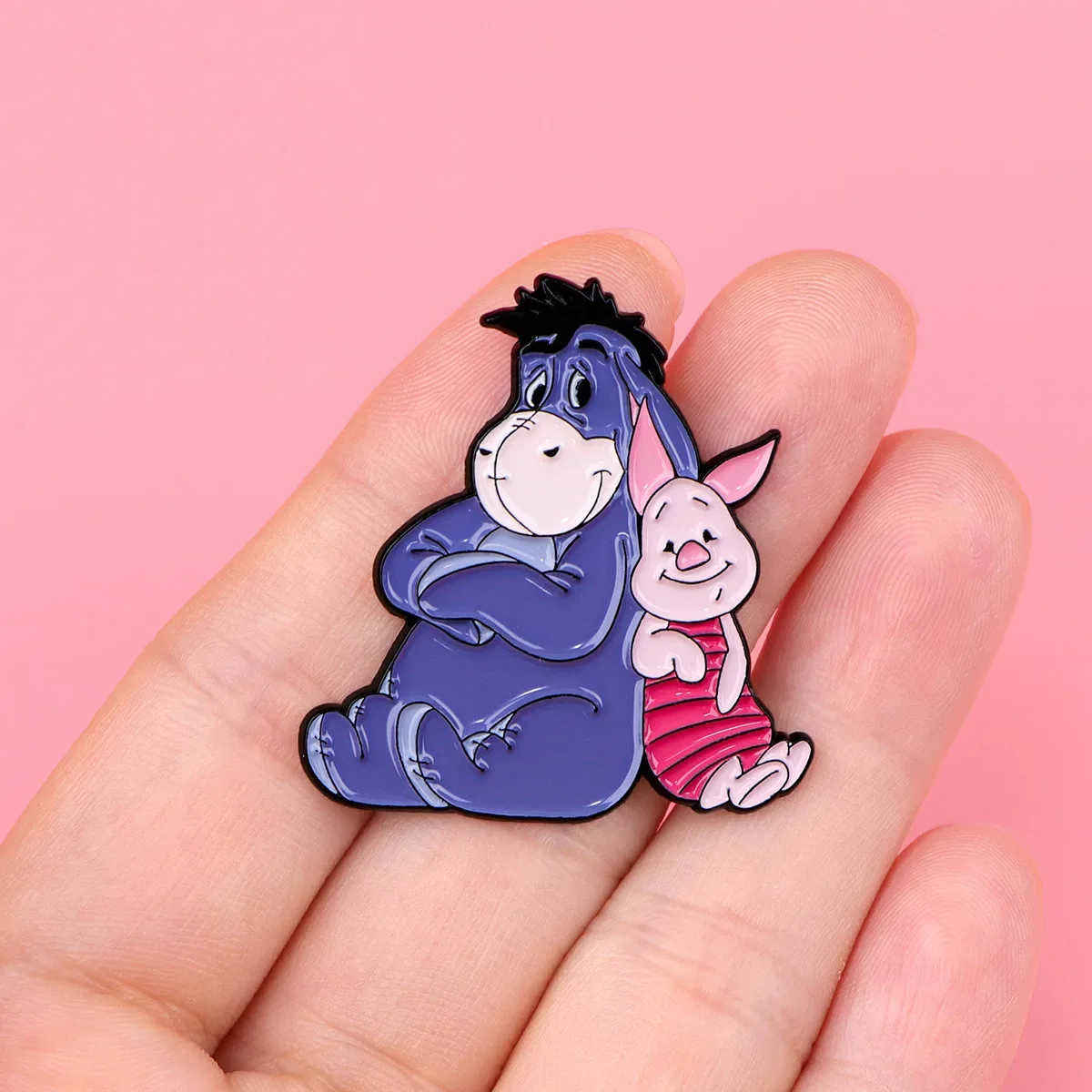 Disney Winnie The Pooh Enamel Pins Adorable Collectibles Featuring Pooh Tigger Eeyore Cartoon Backpacks Jackets Badge Gift