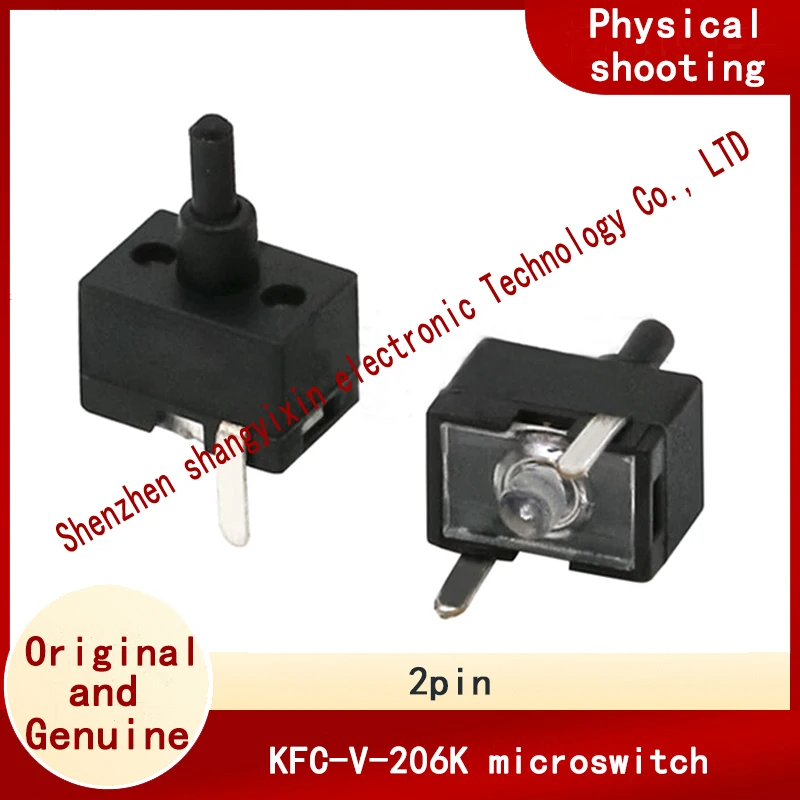 KFC-V-206K normally closed limit switch two-pin flash door reset micro-motion detection key connector