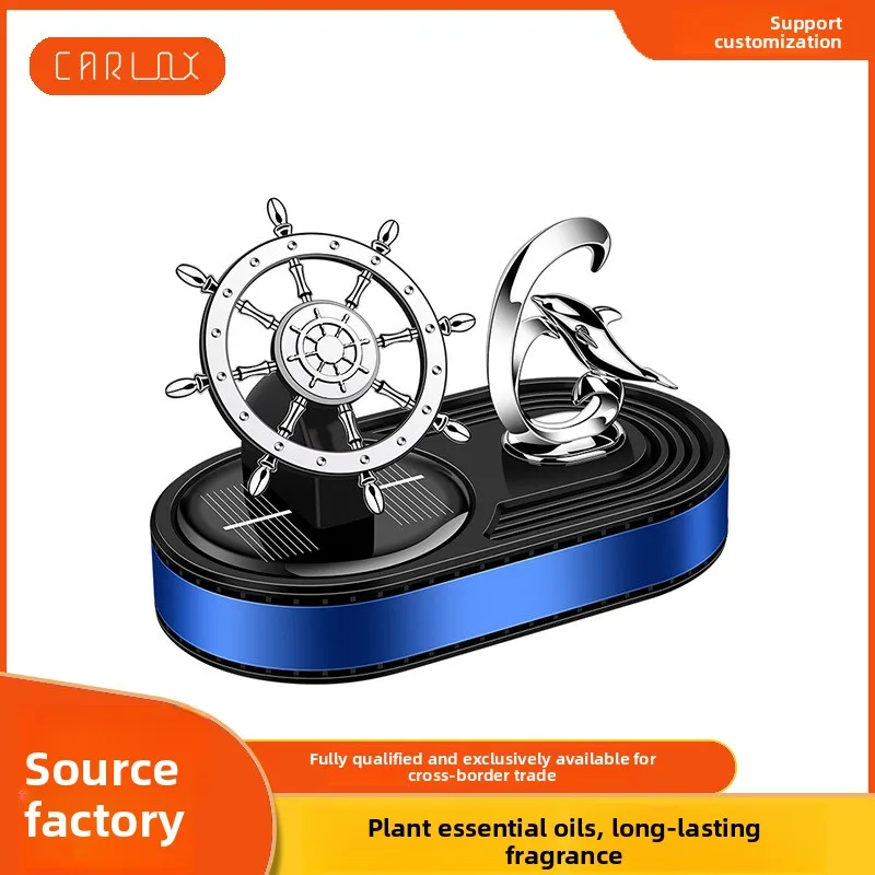 WW22 car aromatherapy solar car ornament  perfume holder diffuser car interior products come to run