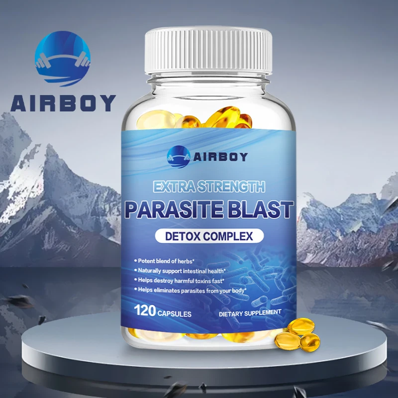 Parasite Blast Detox Complex - Supports Gut Health, Improves Digestion, Metabolism and Promotes Weight Management