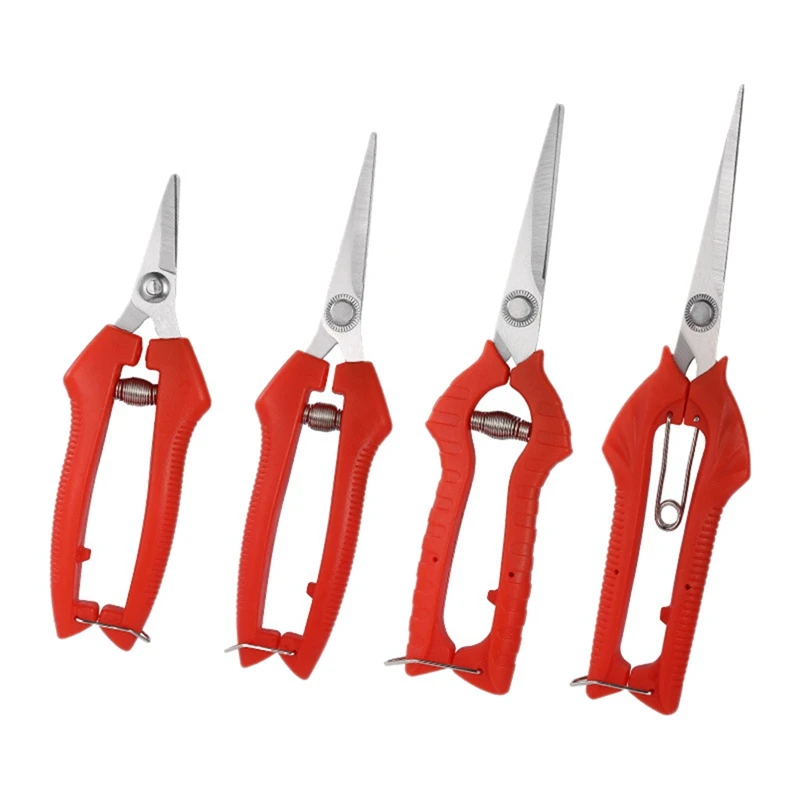 

T84C-Garden Pruning Shears Potted Branches Scissors Fruit Picking Small Scissors Household Hand Tools
