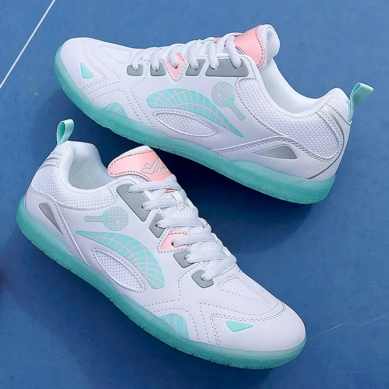 Professional Table Tennis Shoe Men Women Designer Badminton Training Unisex Anti Slip Indoor Sports Shoe Top Quality Court Shoes