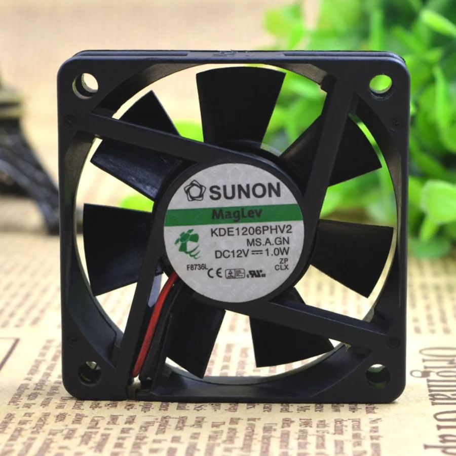 AA + Jianzhun SUNON 6015 12V 1.0W KDE1206PHV2 DC, suspended maglev, projection cooling fan wholesale negotiable price
