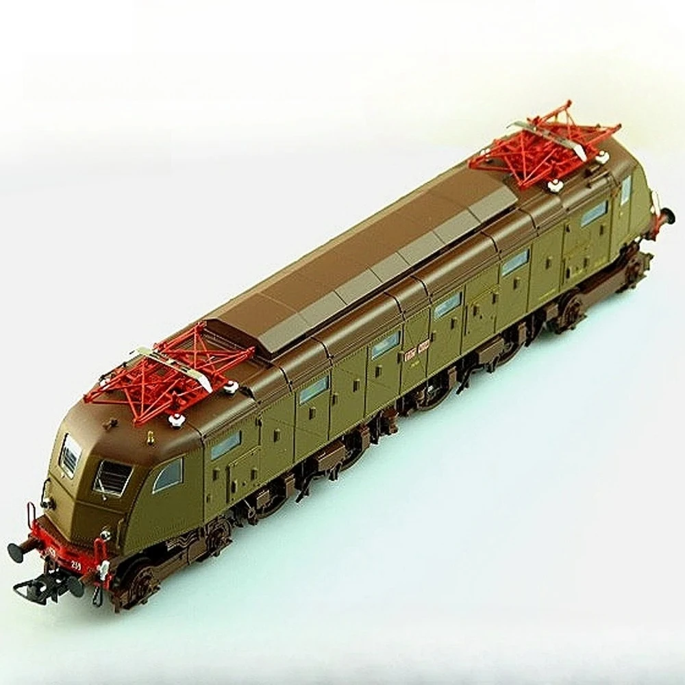 

HO Type 1/87 Train Model HR2331 Electric Locomotive Digital Sound Effects Brown Collectible Gift Toy Train Boy Toy Gift
