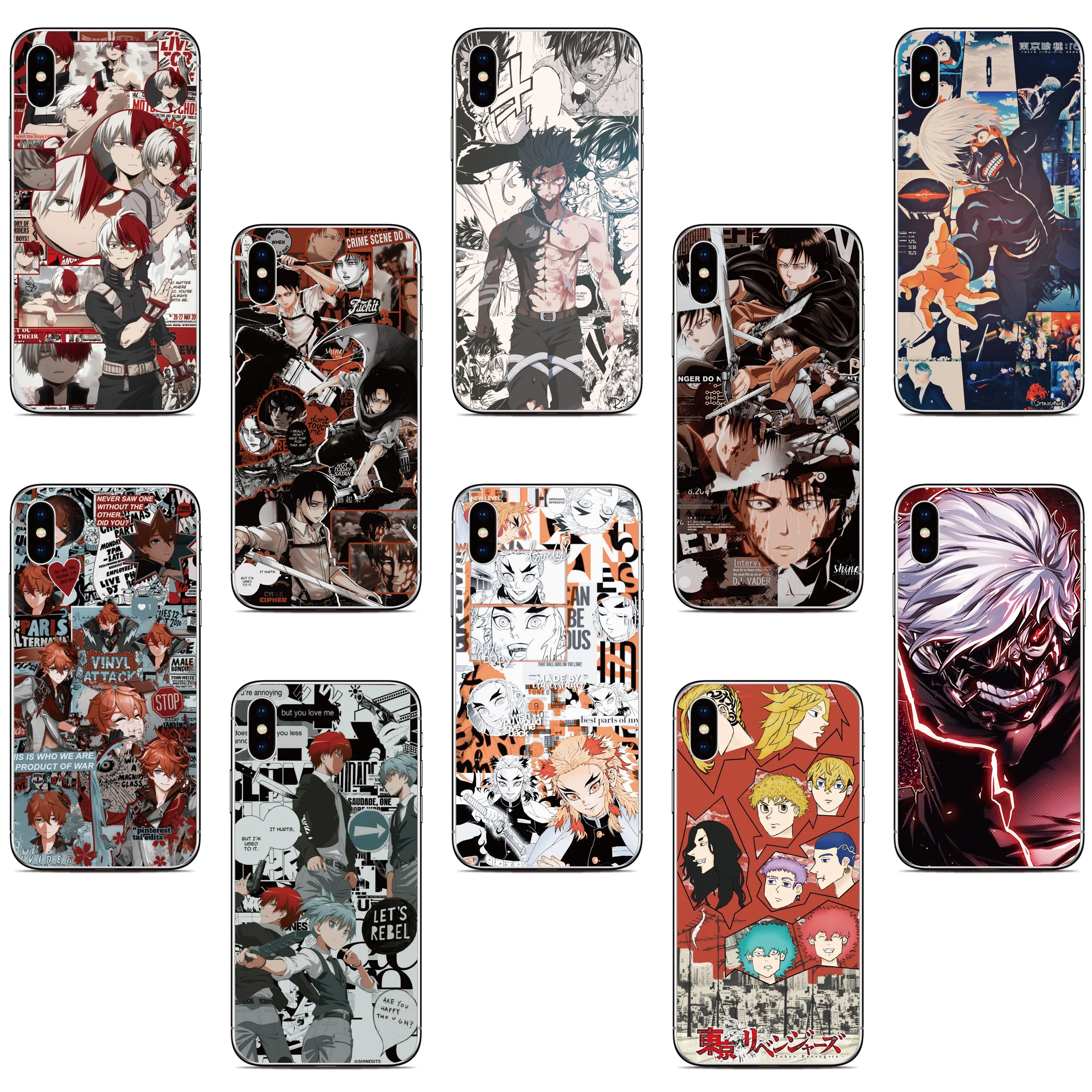 Cartoon Anime Cover For HTC U23 U12 Life U20 U11 Desire 21 12 19 20 Plus 10 22 Pro 626 12s M9 Nothing Phone 1 One 2 Two 3 Case