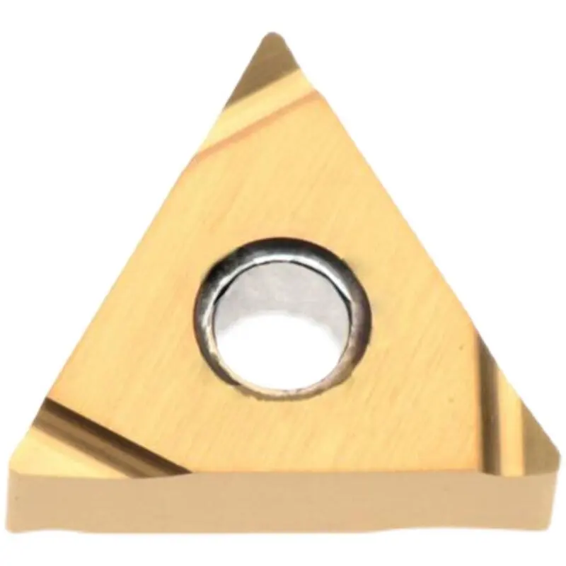 A box of 10 high-quality triangular precision turning CNC blades TNGG160404/160402R/L-S PV720 steel wear-resistant