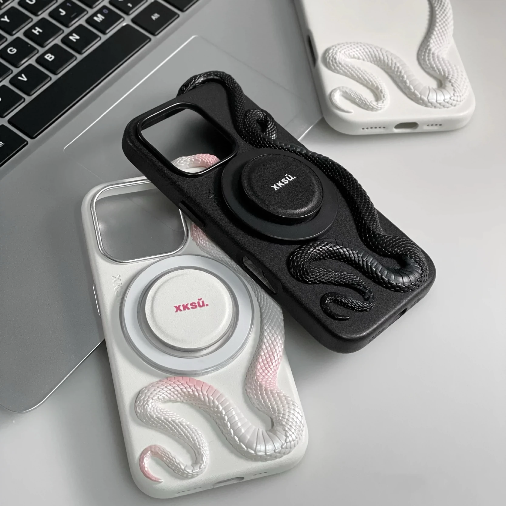 Ограниченный чехол для мобильного телефона «Год змеи», подходит для Apple, новый защитный чехол, высококачественный магнитный защитный чехол