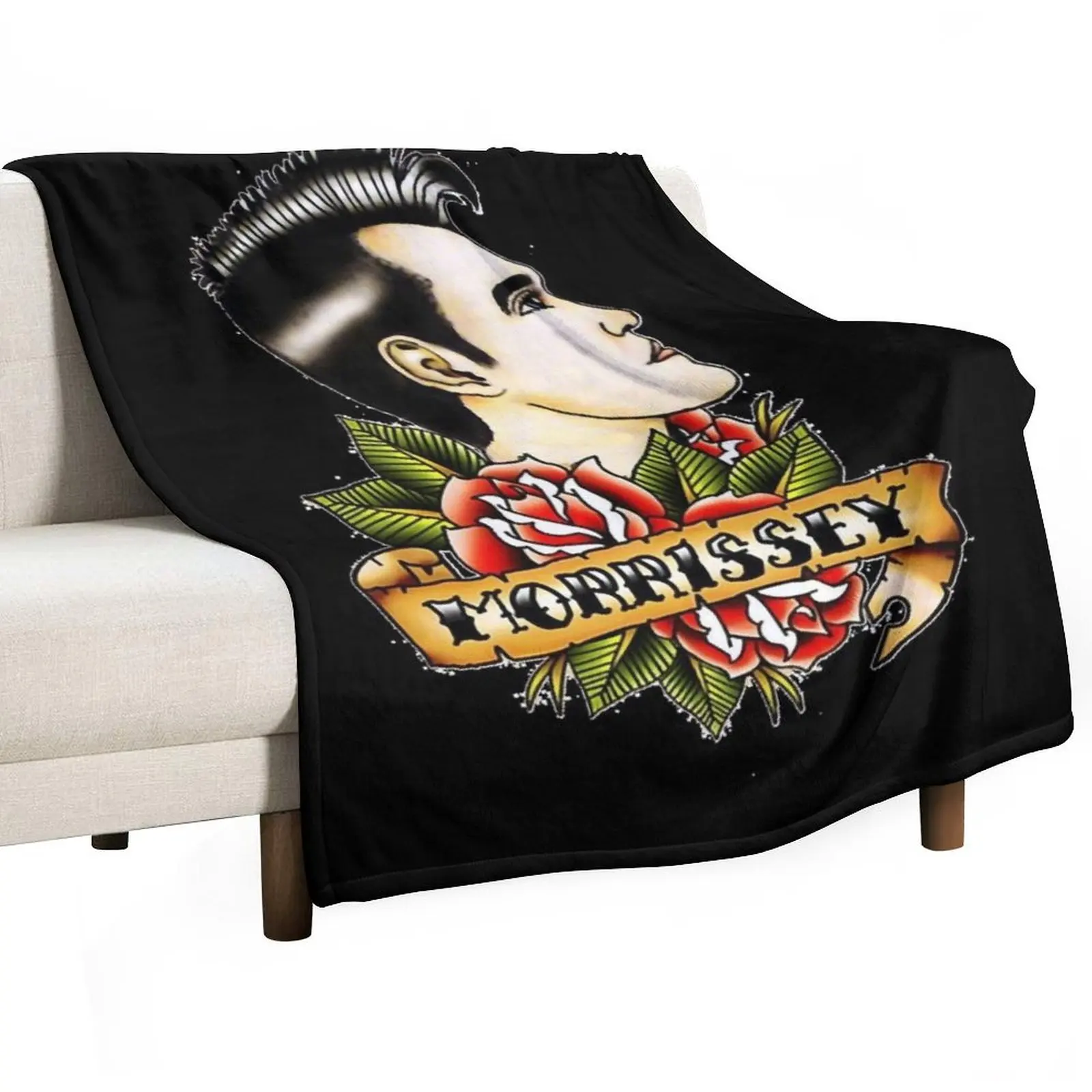 MORRISSEY can change my life Throw Blanket Soft for winter Furry Bed Plaid Hair Blankets