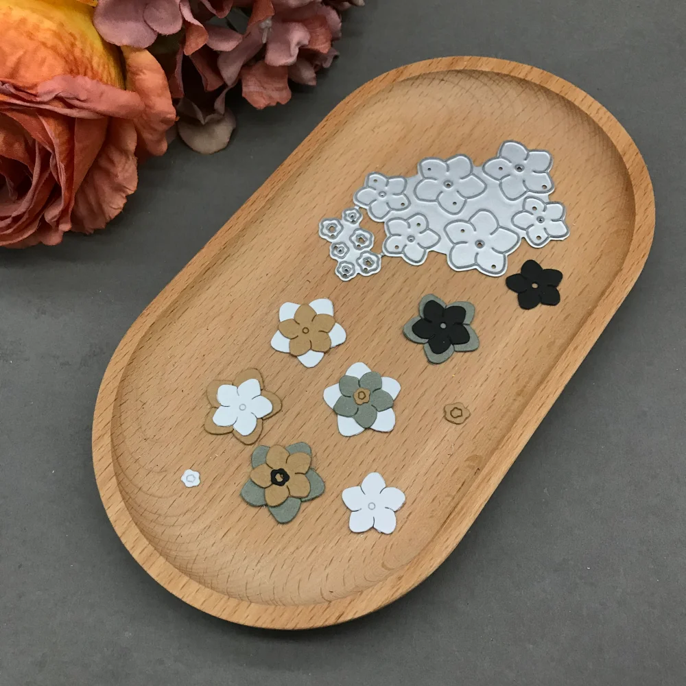 

1pcs metal cutting dies cut die mold Flowers Scrapbook paper craft blade punch stencils dies