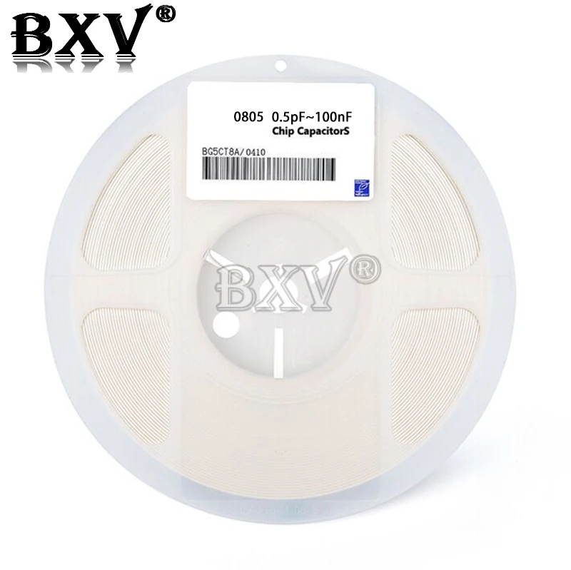 

1Reel 4000pcs 0805 50V SMD Thick Film Chip Multilayer Ceramic Capacitor 0.5pF-47uF 10NF 100NF 1UF 2.2UF 4.7UF 10UF 1PF New