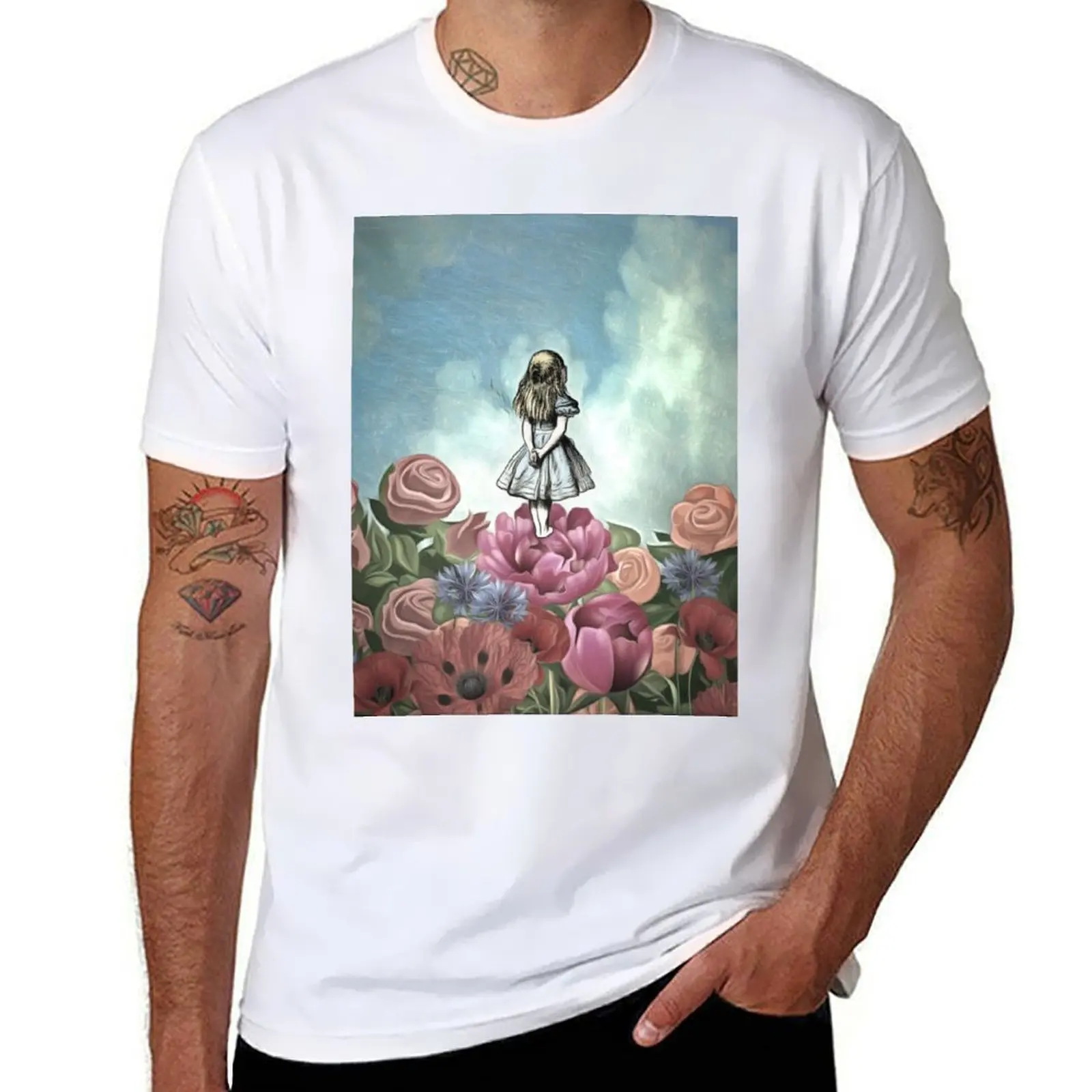 

Wondering Alice T-Shirt t shirts for man slim fit t shirts for man graphic tees T-Shirt