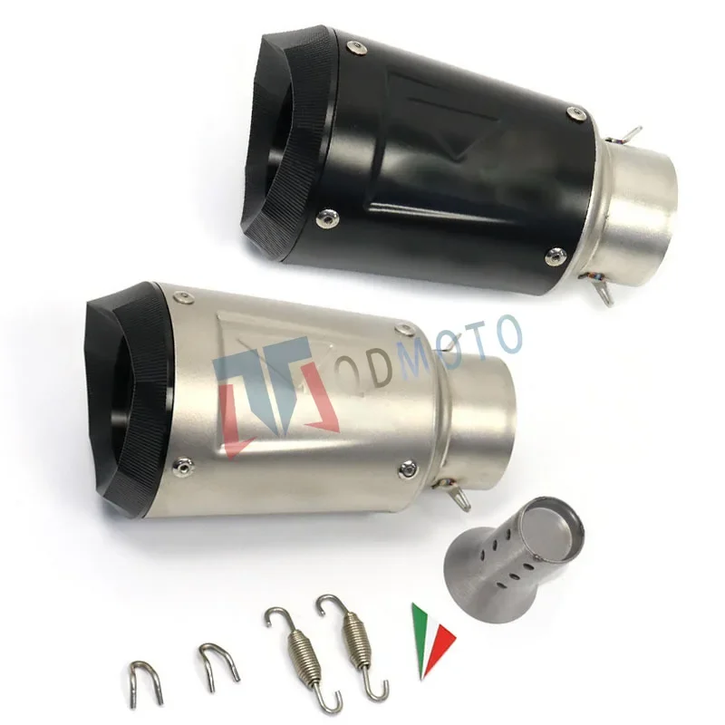 

51Mm 60Mm Universal Knalpot Motorcross Pipa Motor ATV Modified for BMW S1000RR Z800 Z900 MT07 YZF R6 R3 R1 MT07 MT09