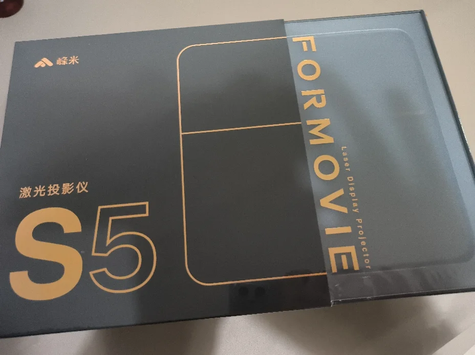 

Formovie S5 Mini Projector Native Triple Laser DLP 1100ANSI Lumen FHD For Home Cinema Dolby Vision Portable Fengmi Smart Theater
