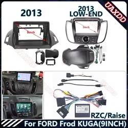 For FORD 2011-2017 Frod  KUGA 9inchCar Radio Android Stereo audio screen multimedia video player  cables Harness frame