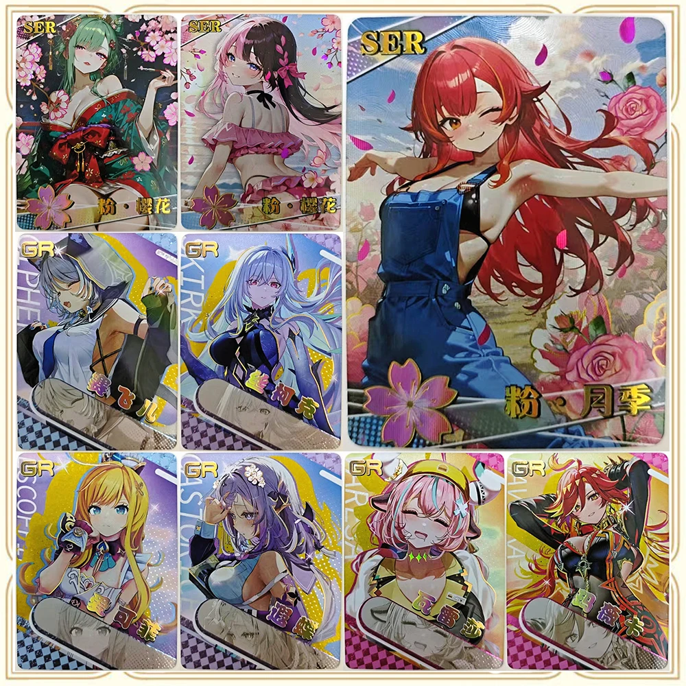 

Аниме История Богини GR SER 1M16 Misaka Mikoto Kamado Nezuko Skirk Varesa Advanced Shiny Коллекционная карта Рождественский подарок на день рождения