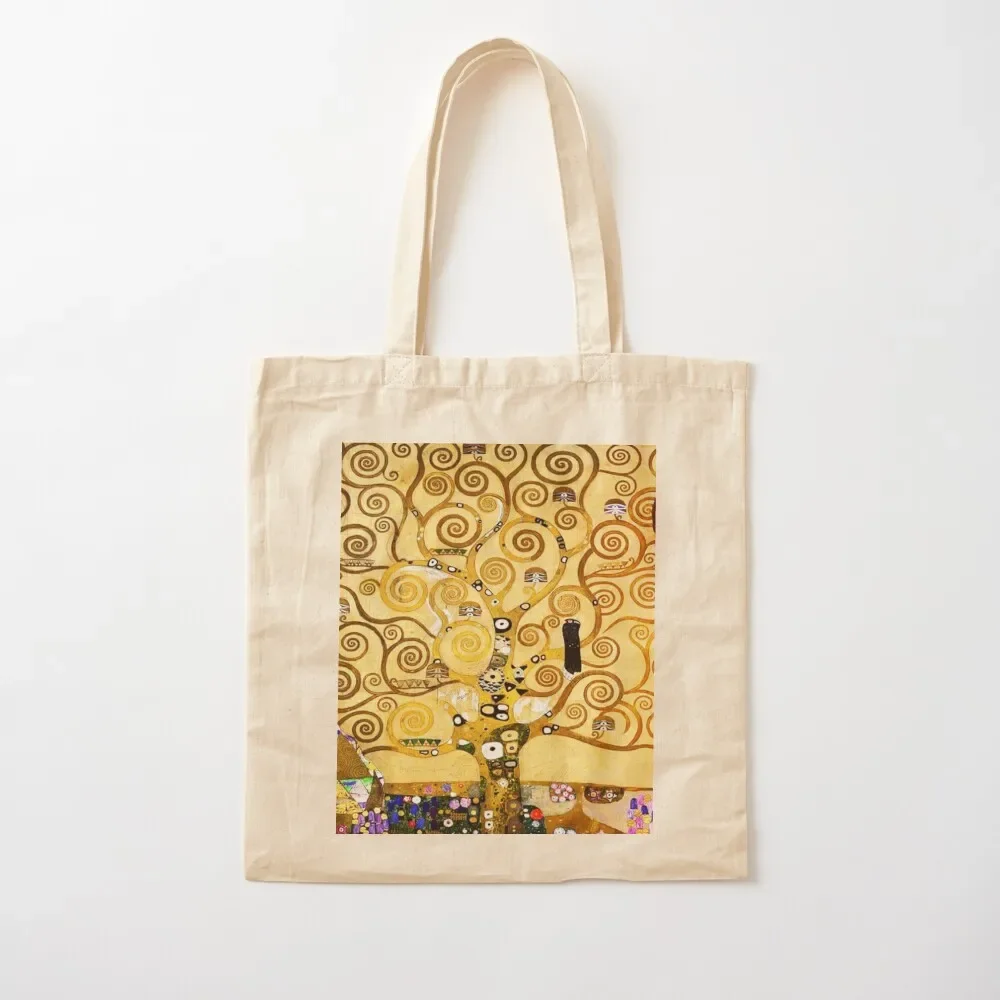 

Gustav Klimt The Tree of Life, Stoclet Frieze Tote Bag Gift bags women bag Tote Bag