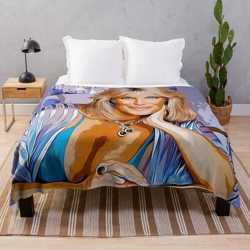 

KRYSTLE CARRINGTON - DYNASTY Throw Blanket Bed Summer Thermal Hairy Blankets