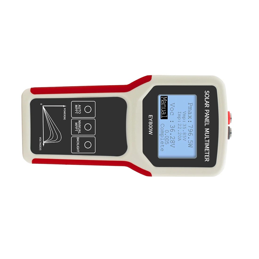ELEJOY-multímetro de Panel Solar MPPT LCD EY800W