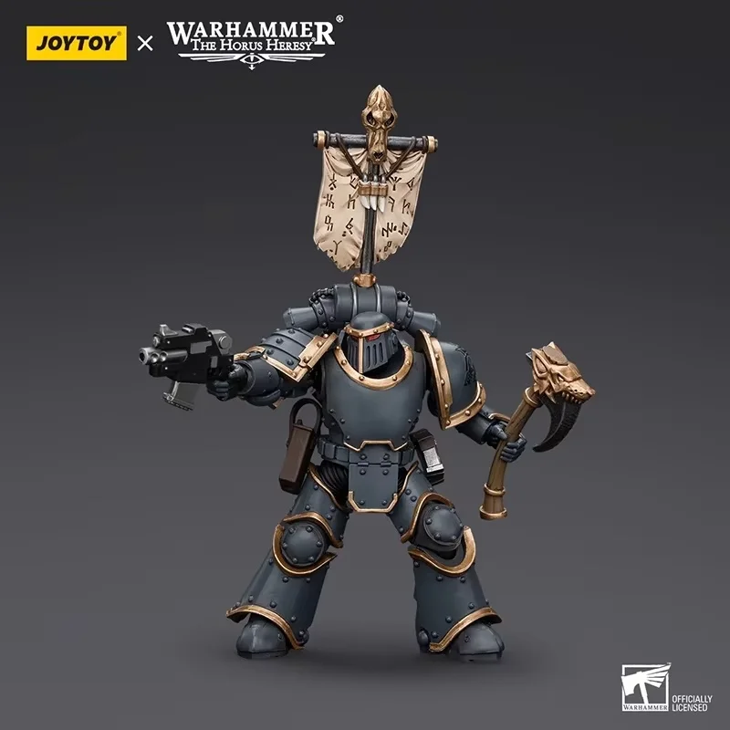 JOYTOY Dark Source Warhammer Space Wolf Figuras de acción militares Juego de juguetes Soldado móvil Juego para coleccionistas