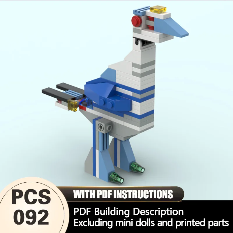 

Creators Animal Series Model MOC Building Bricks Large Pigeon Modular Technology Gifts Holiday Assemble Children Toys Suit