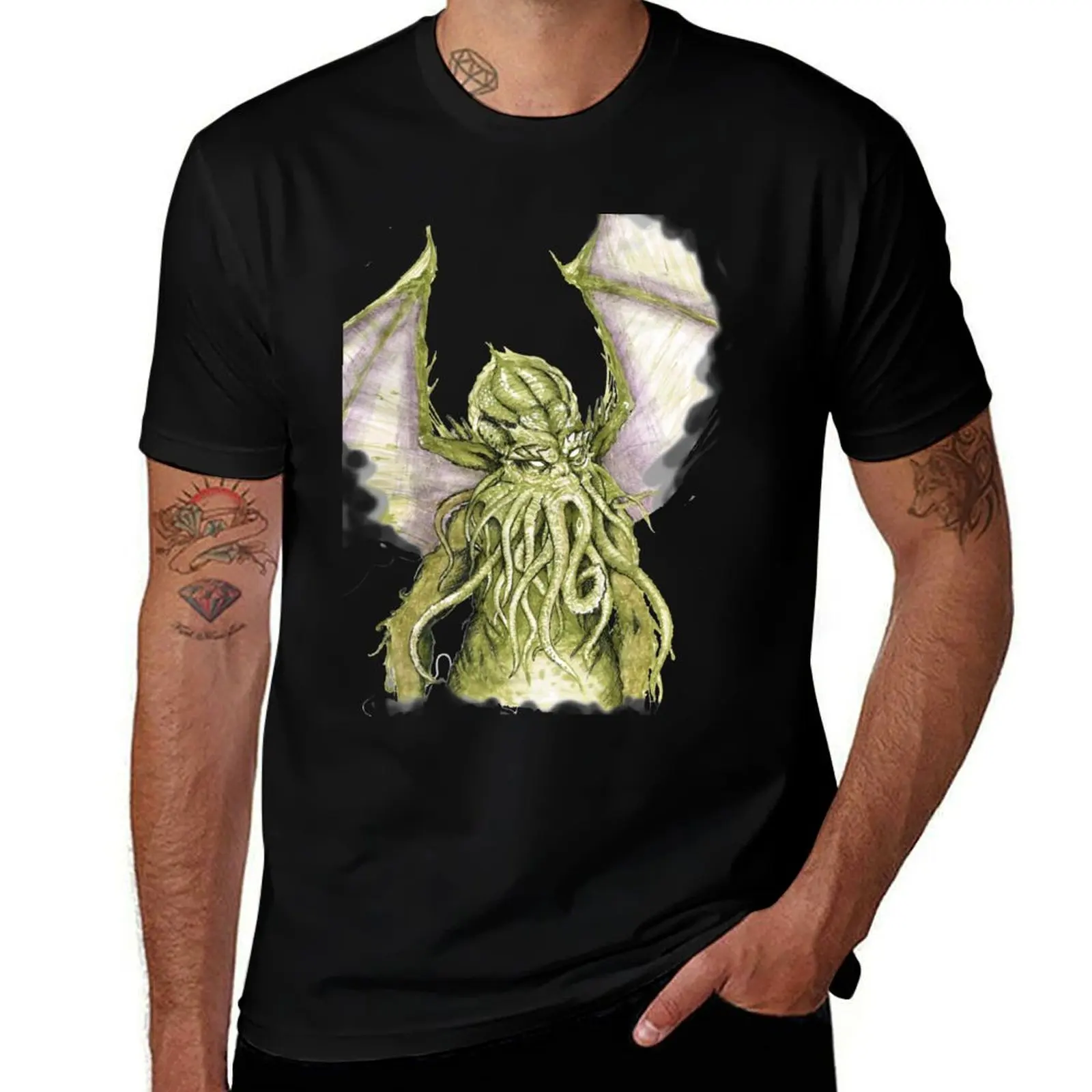 

Cthulhu T-Shirt sweat affliction shirts shirts graphic tees customizeds big and tall t shirts for men