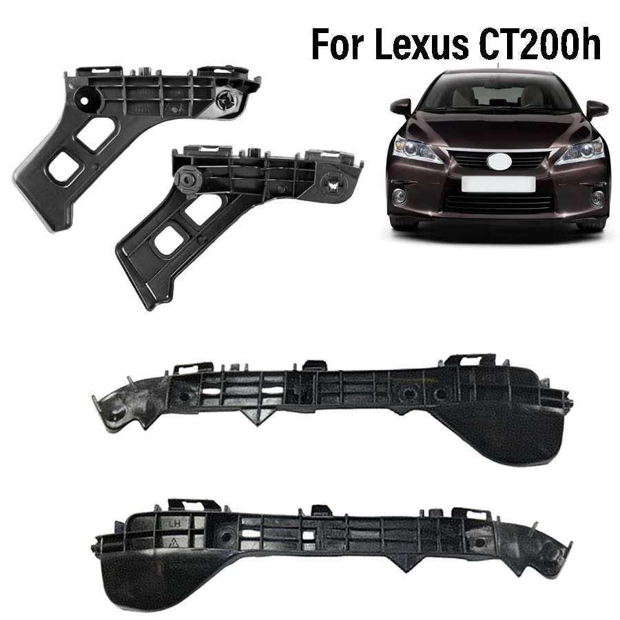 Wooeight 1Pc Front/Rear Bumper Side Retainer 52116-76011 52115-76011 52576-76010 52575-76010 Fit For Lexus CT200h 2011-2021