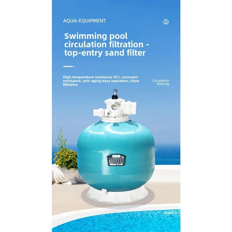 b6-21  sand filter swimming pool equipment pool water circulation filtration system hot tub sand filter